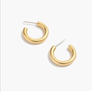 Madewell Chunky Small Hoop Earrings